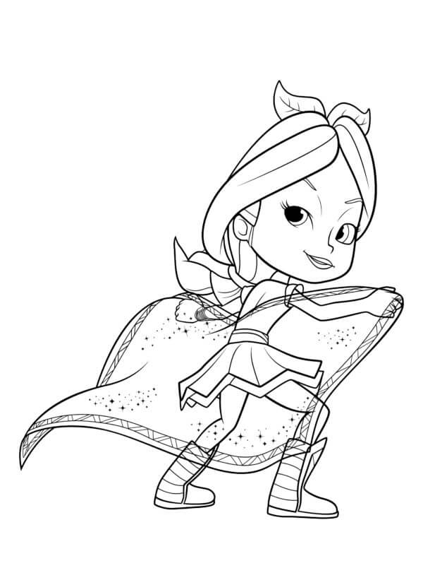 Pepper Mintz coloring page