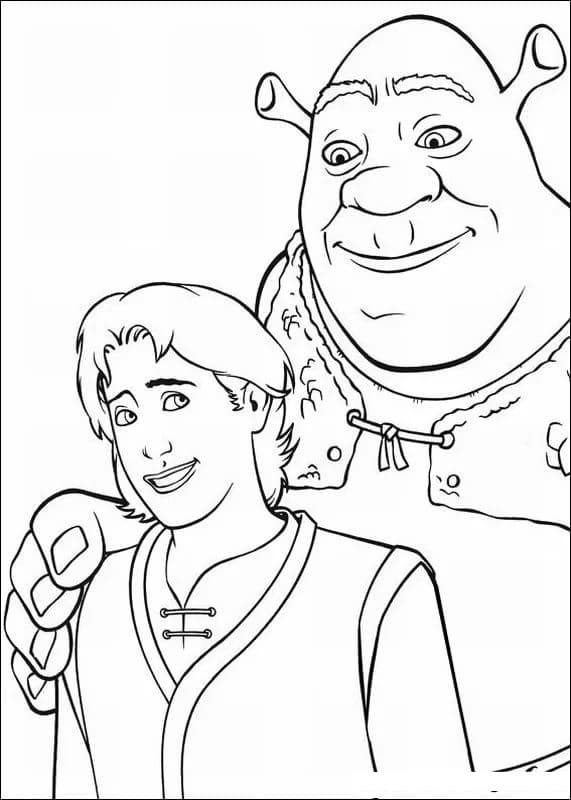 arthur pendragon coloring pages printable shrek the third