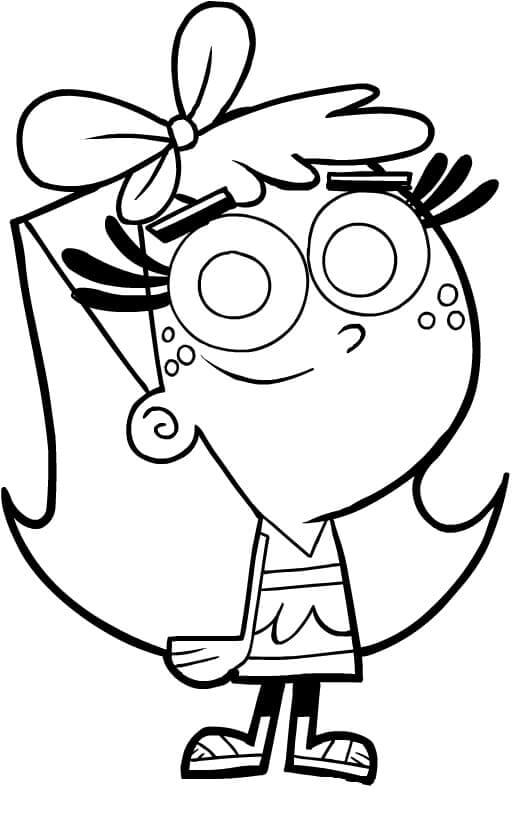 Talented And Energetic Chloe Carmichael coloring page