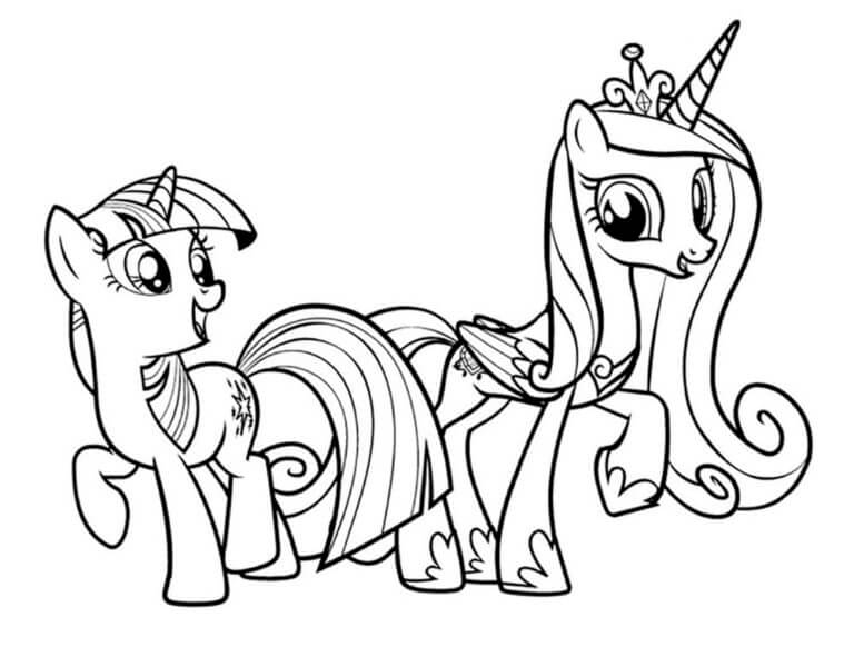 Two Girlfriends Are Little Ponies