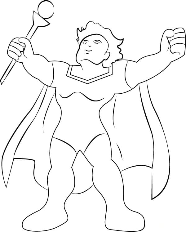 Animated Adam Warlock