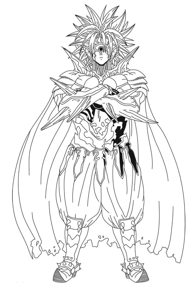 Boros from One Punch Man coloring page - Download, Print or Color ...