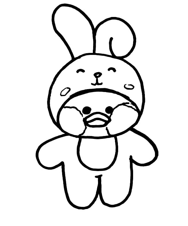 Bunny Lalafanfan Duck