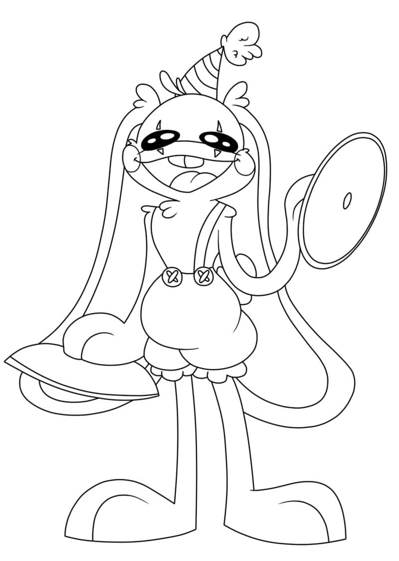 Bunzo Bunny For Free coloring page