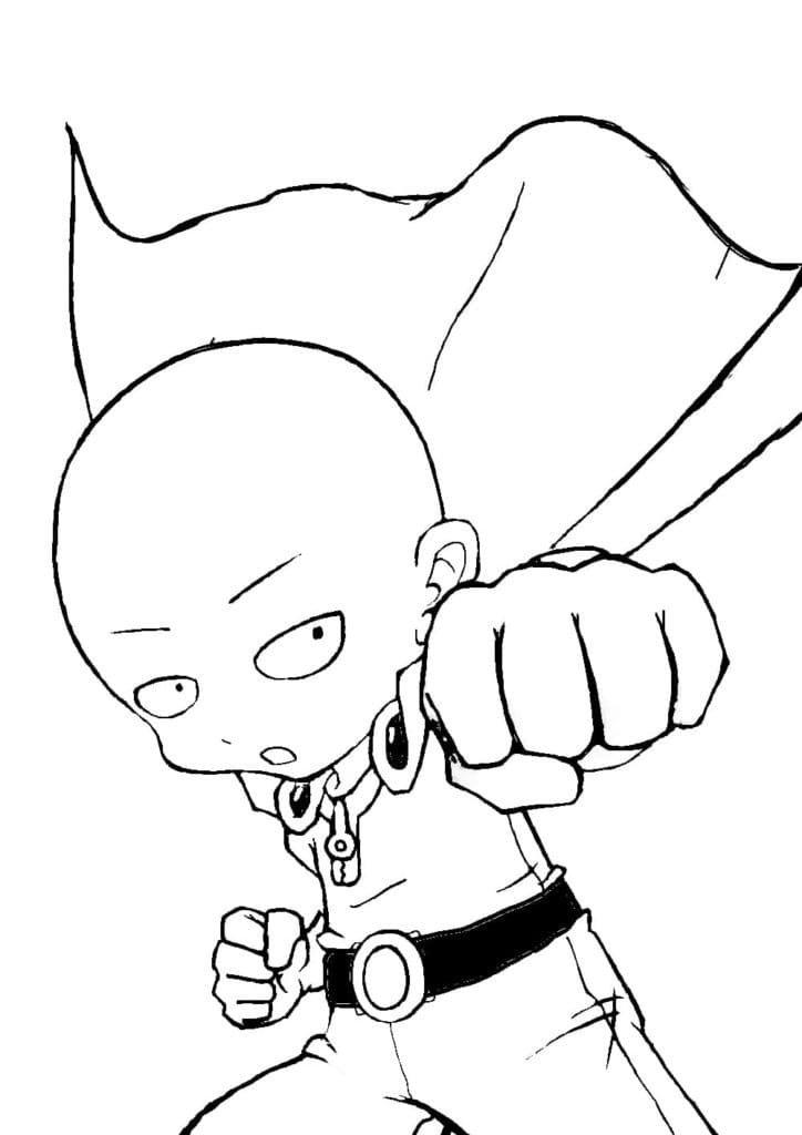 Chibi Saitama One Punch Man