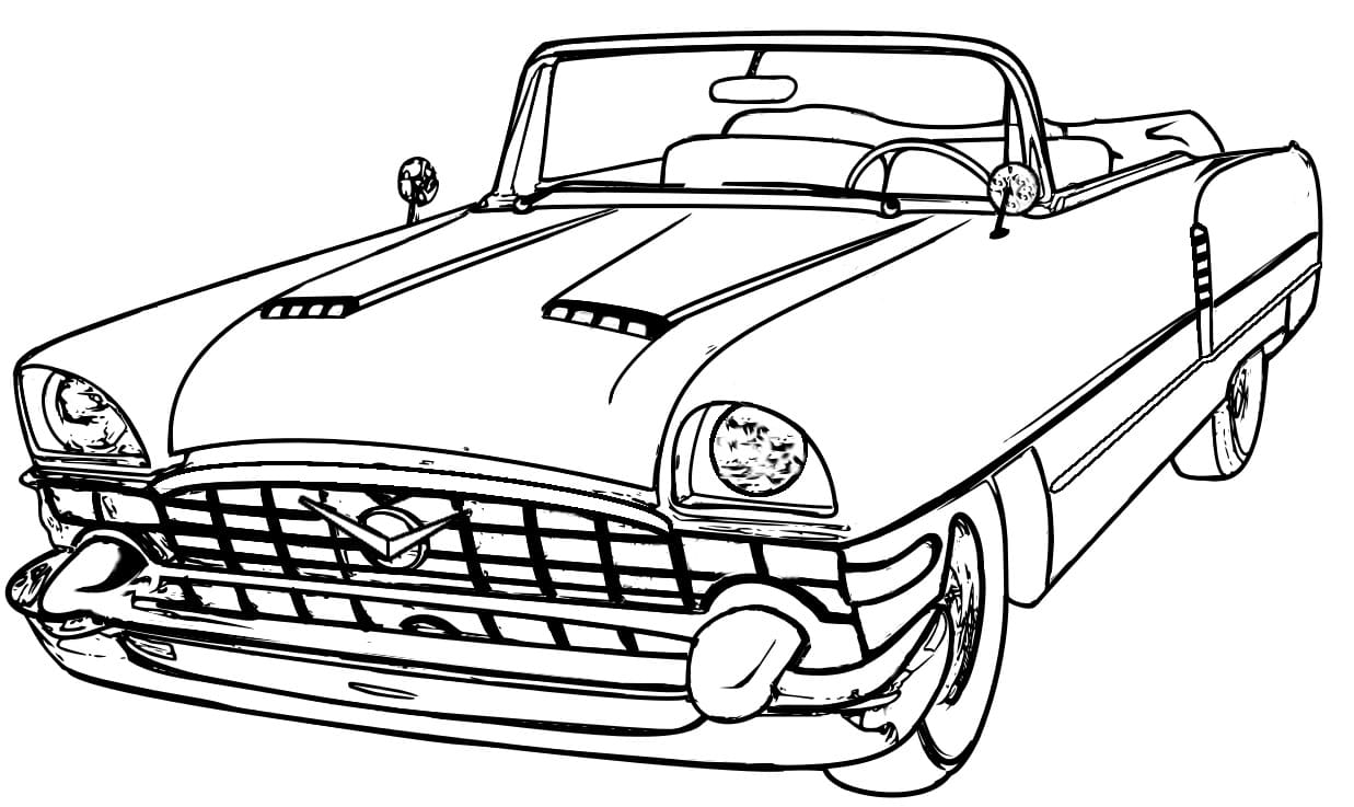 Cadillac coloring pages