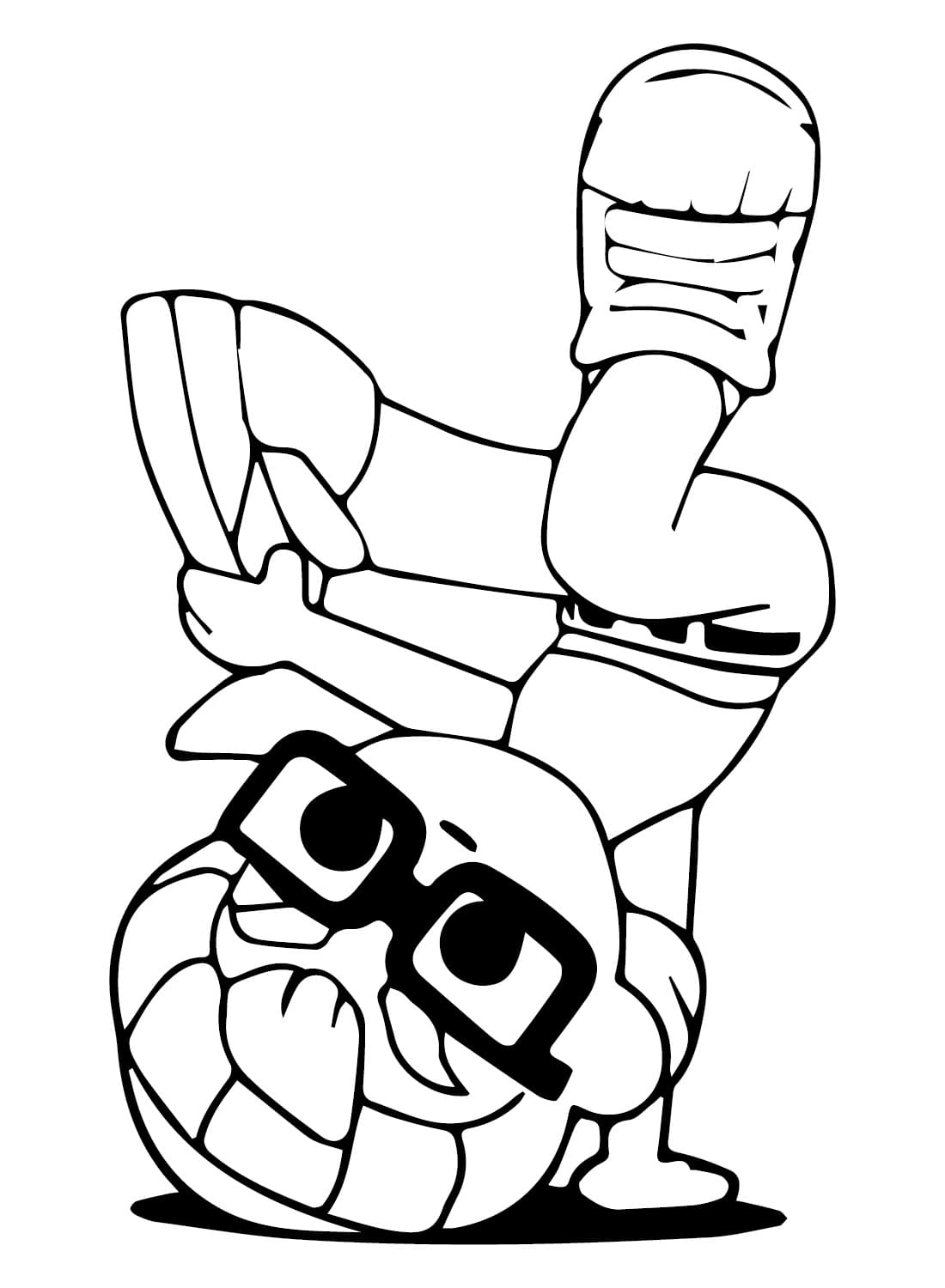 Cool Subway Surfers coloring page