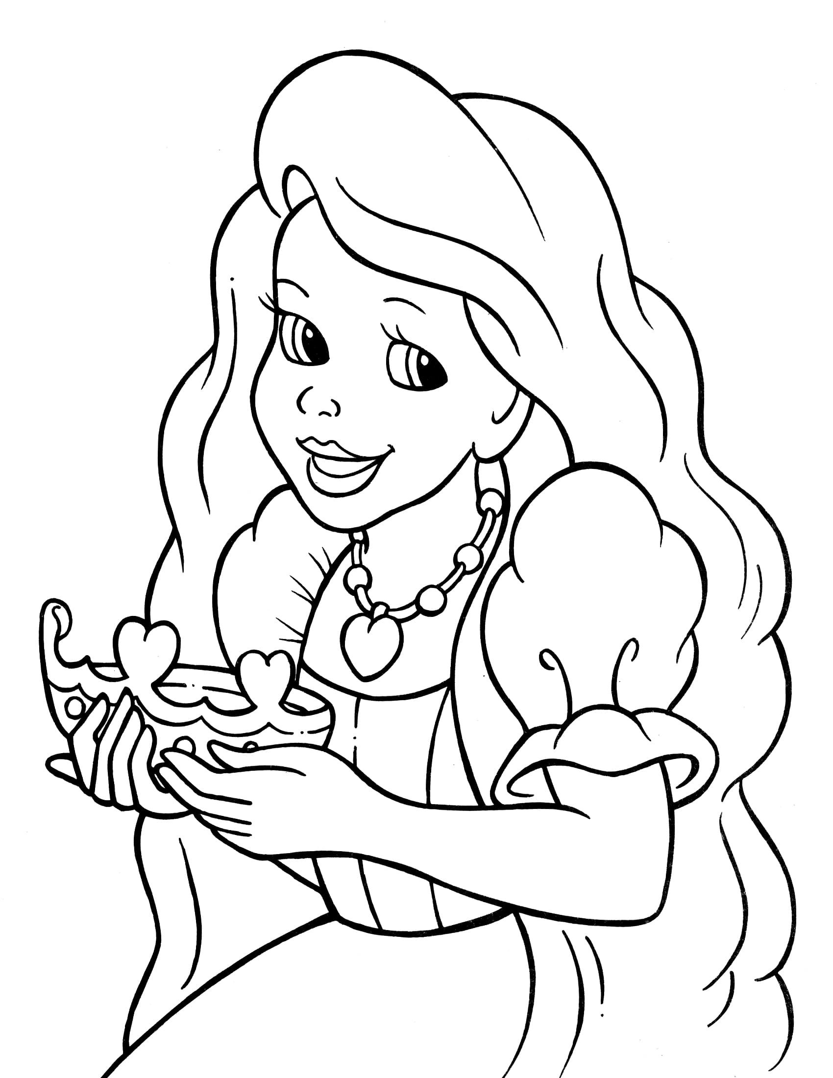 Crayola Ariel coloring page