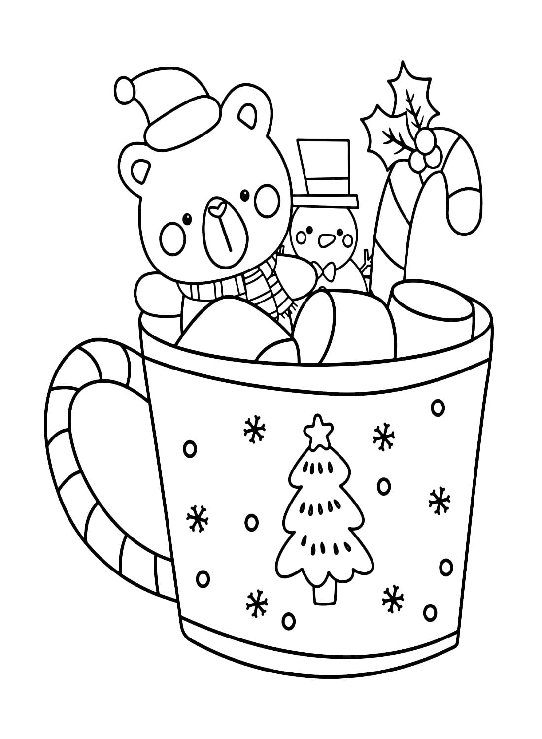 Crayola Christmas Coloring Page Download Print Or Color Online For Free