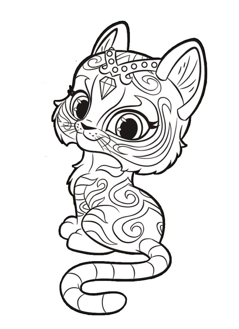 Cute Nahal coloring page - Download, Print or Color Online for Free