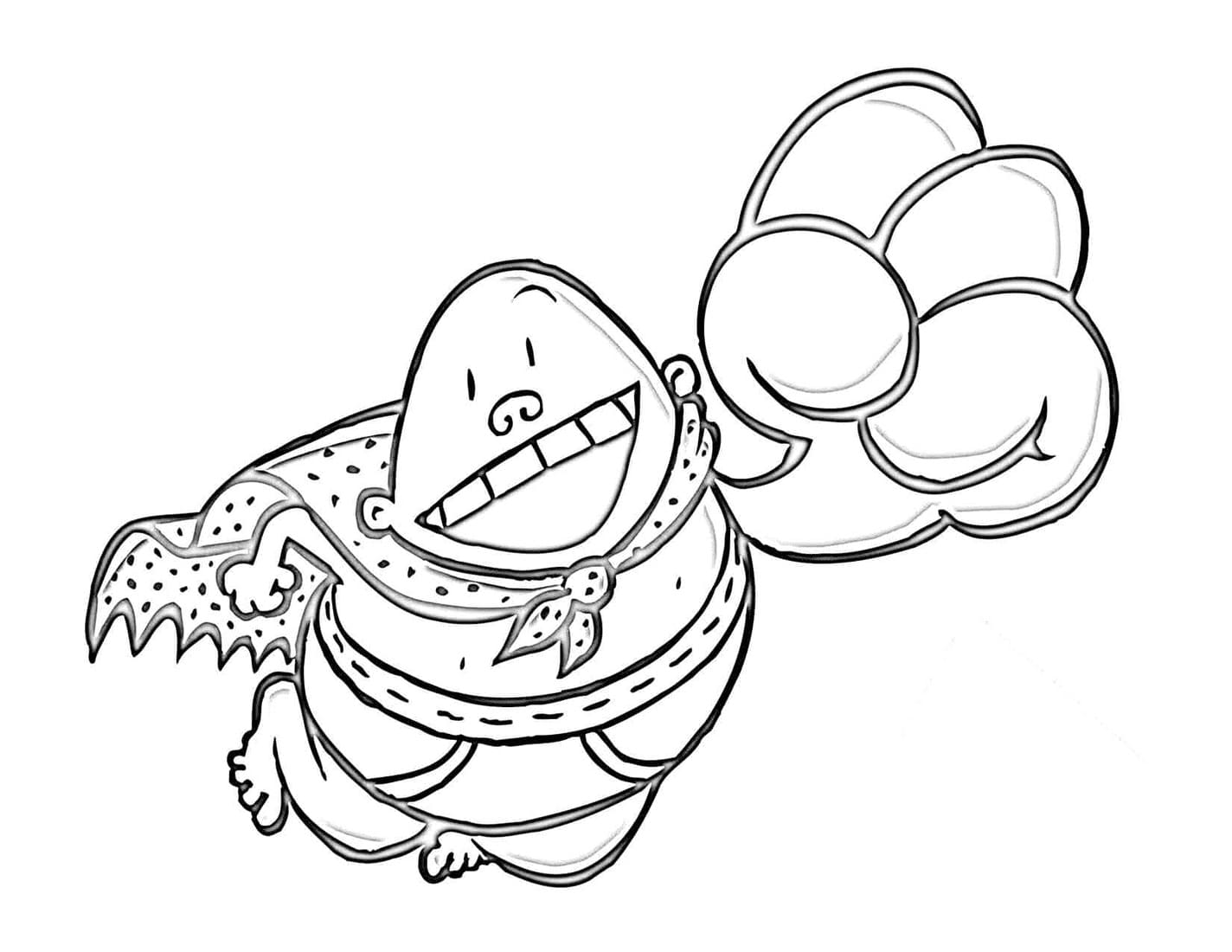 Drawing of Captain Underpants