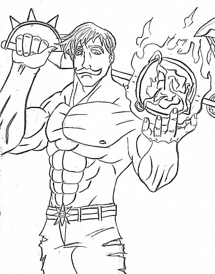 Escanor from Seven Deadly Sins