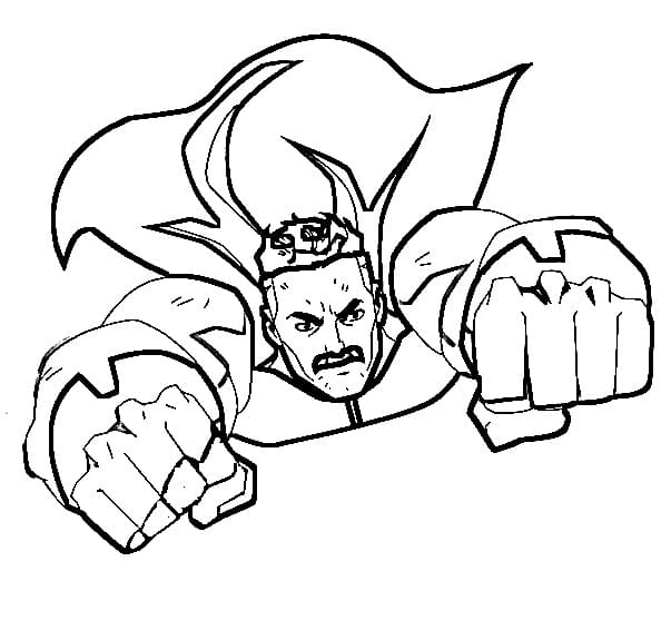 Free Omni Man coloring page