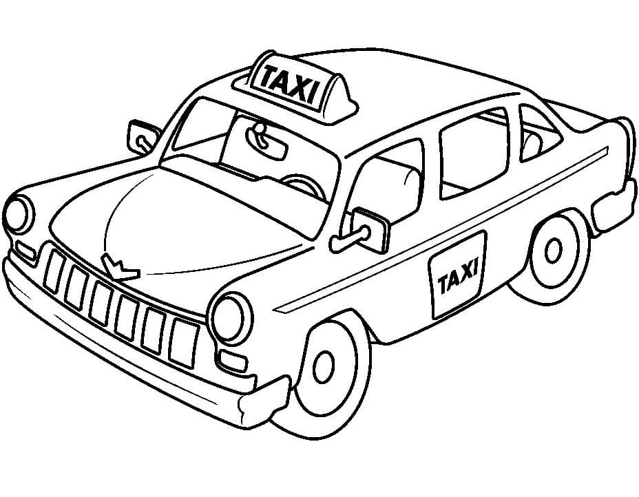 Free Printable Taxi