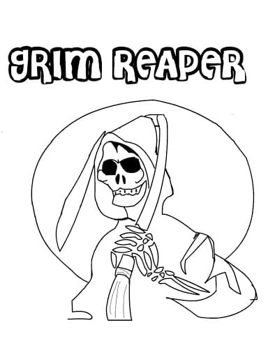 Grim Reaper for Halloween