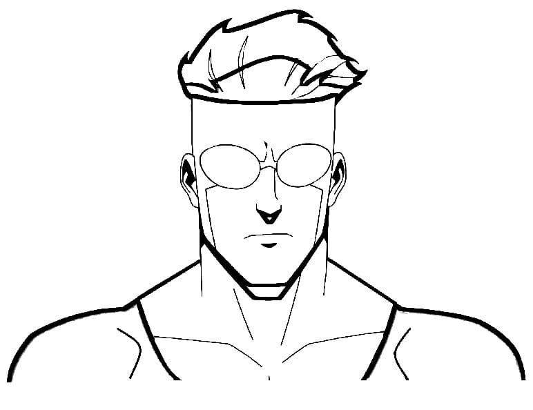 Invincible Image coloring page