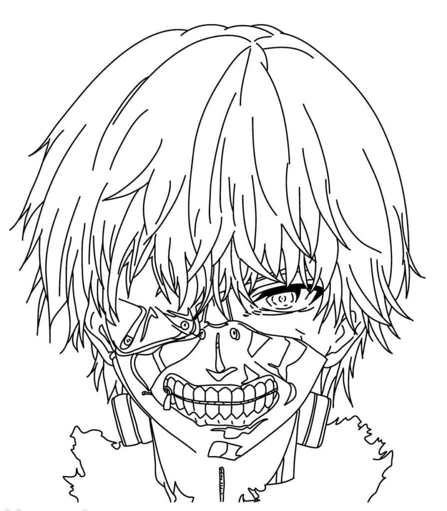 Kaneki with Mask