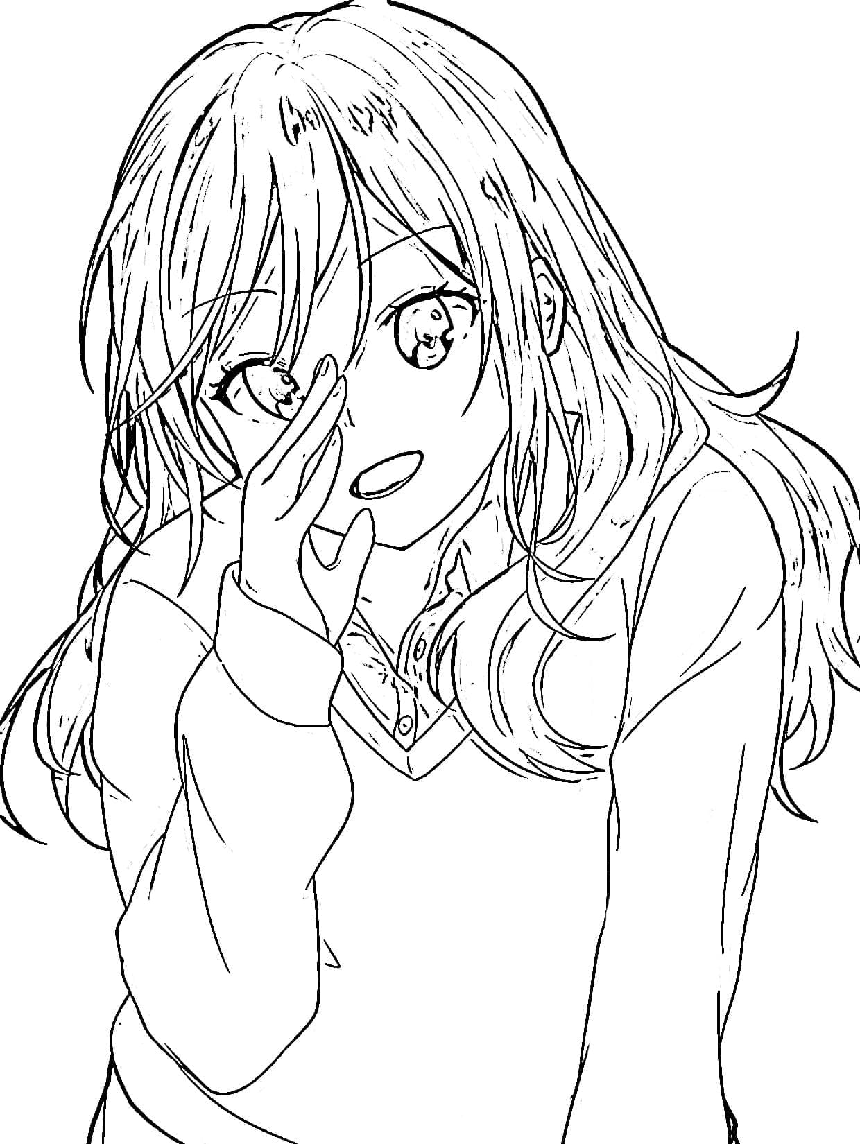 Kyouko Hori coloring page - Download, Print or Color Online for Free