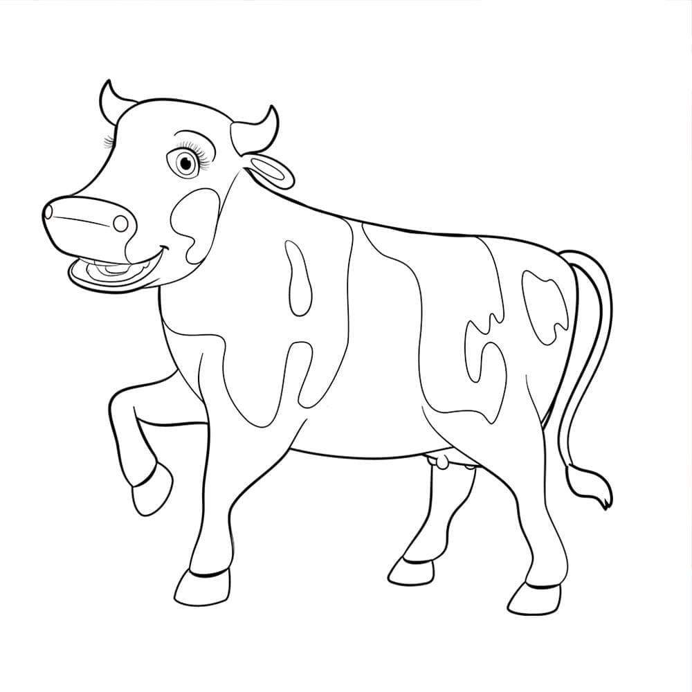 La Granja de Zenon Cow coloring page - Download, Print or Color Online ...