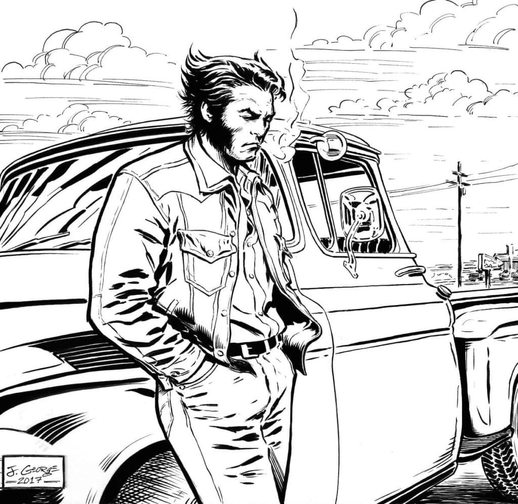 Wolverine coloring pages - ColoringLib