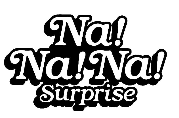 Logo Na Na Na Surprise coloring page