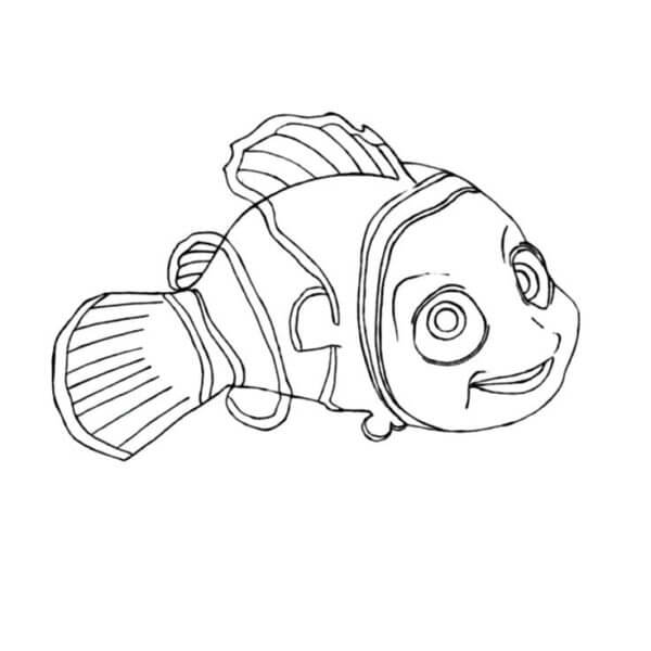 Love To Travel Nemo coloring page