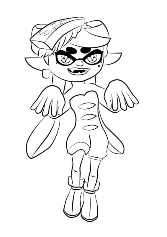 Marie Is Ready For Halloween coloring page