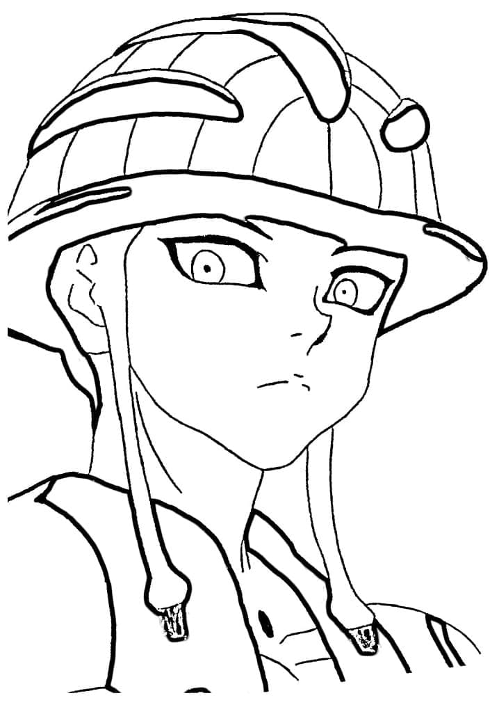 Meruem from Hunter x Hunter coloring page