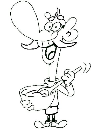 Mung Daal coloring page