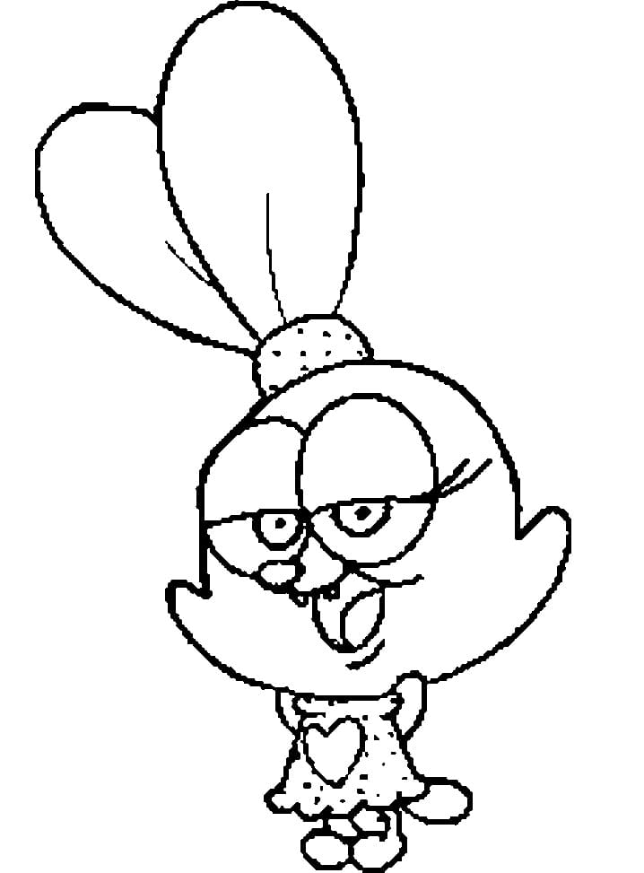 Panini in Chowder coloring page