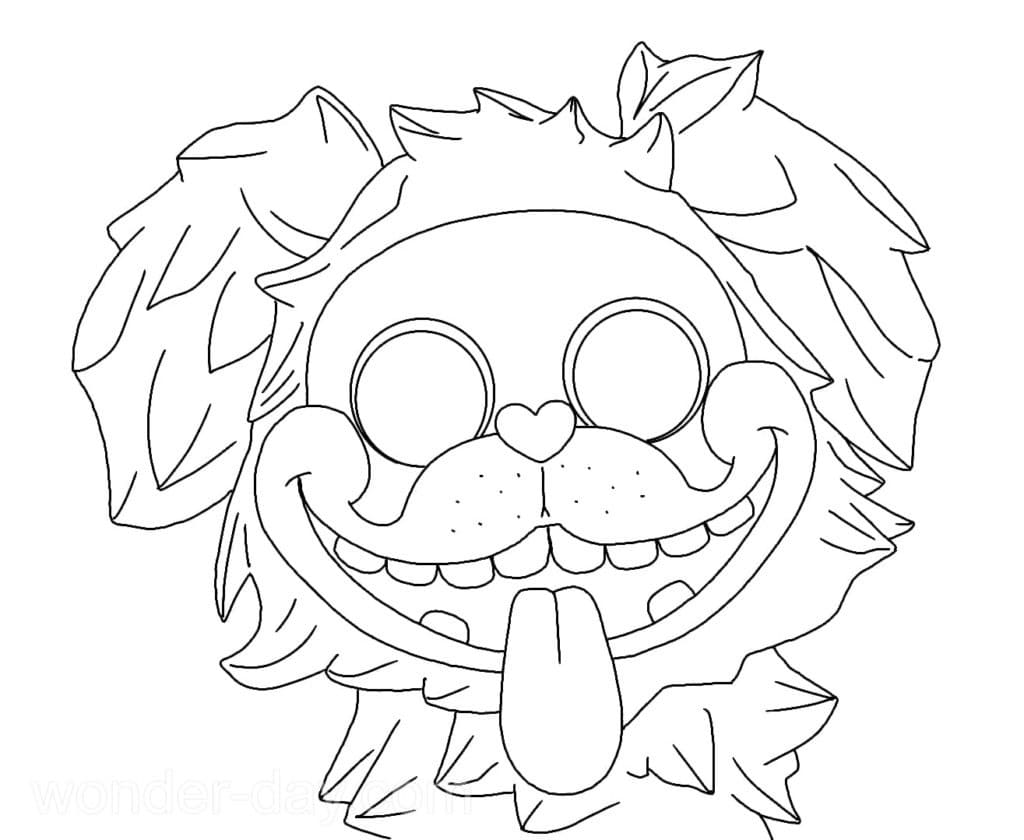 PJ Pug-a-Pillar Free Printable coloring page