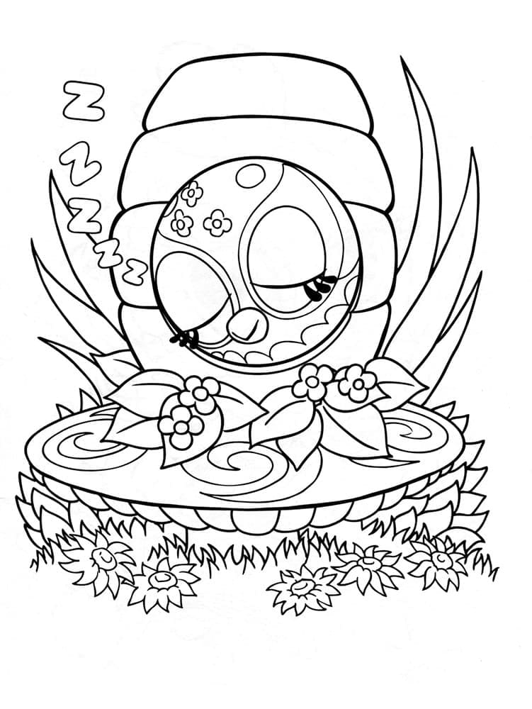 Print Zoobles coloring page