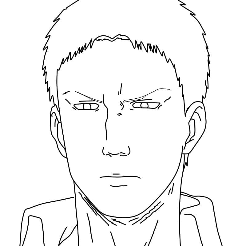 Reiner Braun from Attack On Titan