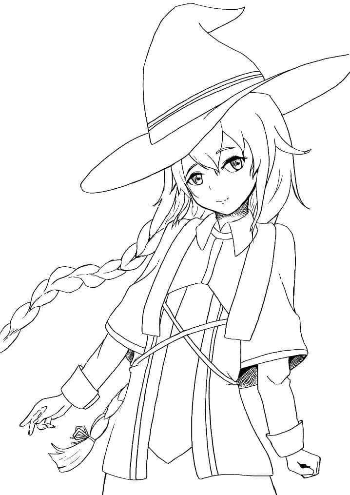 Roxy from Mushoku Tensei coloring page - Download, Print or Color ...