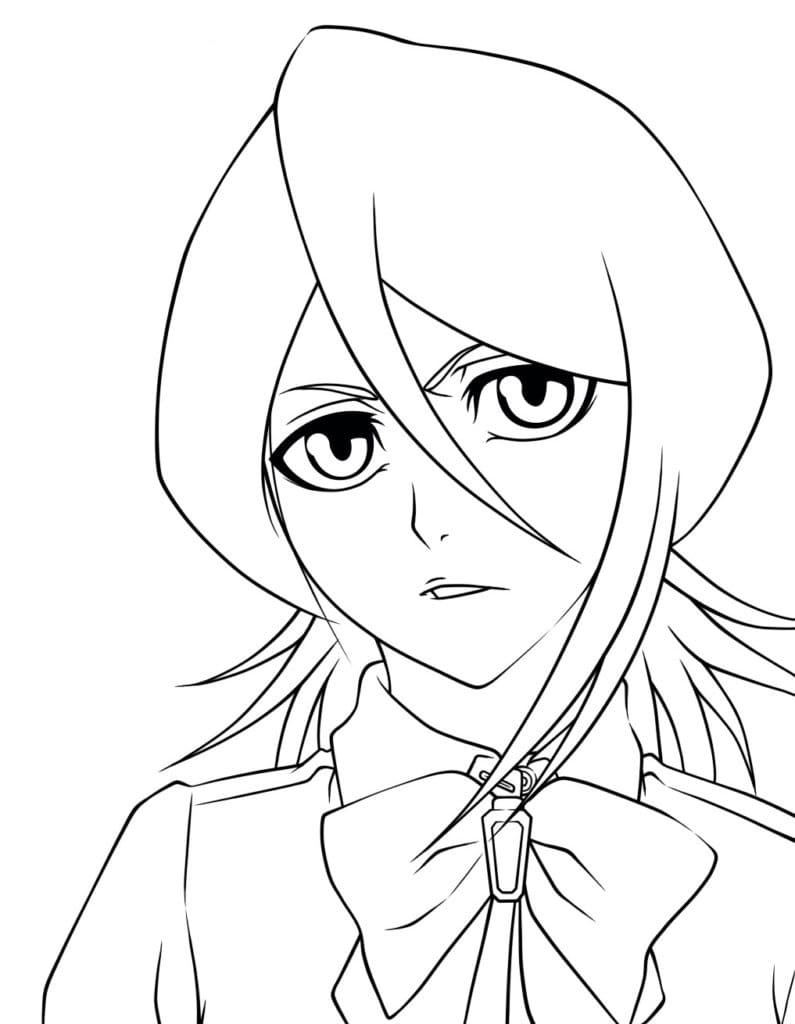 Rukia Kuchiki in Anime Bleach