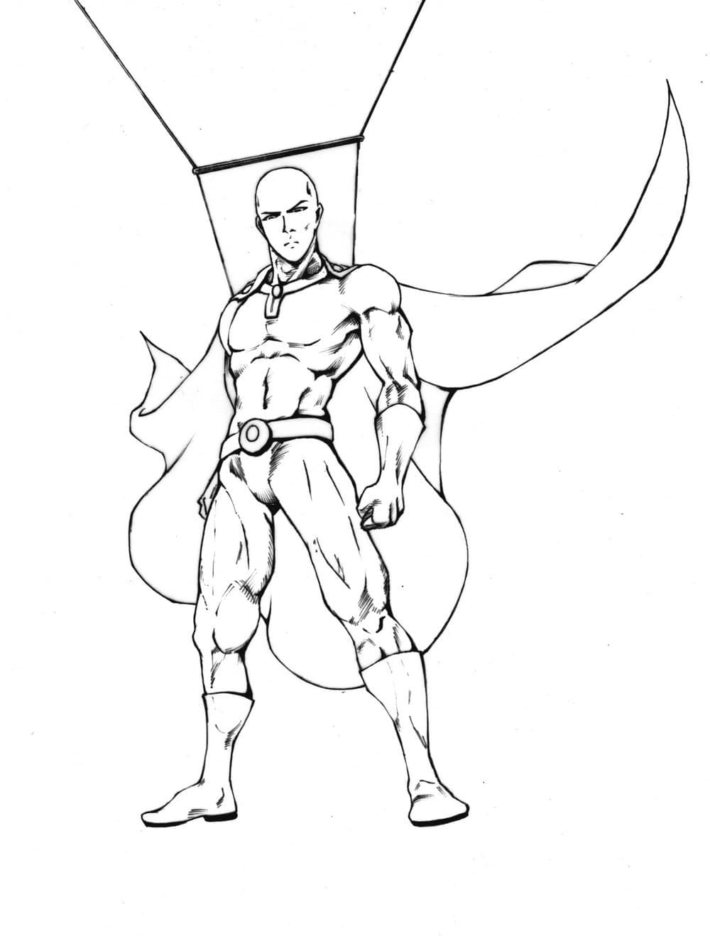 Saitama from One Punch Man