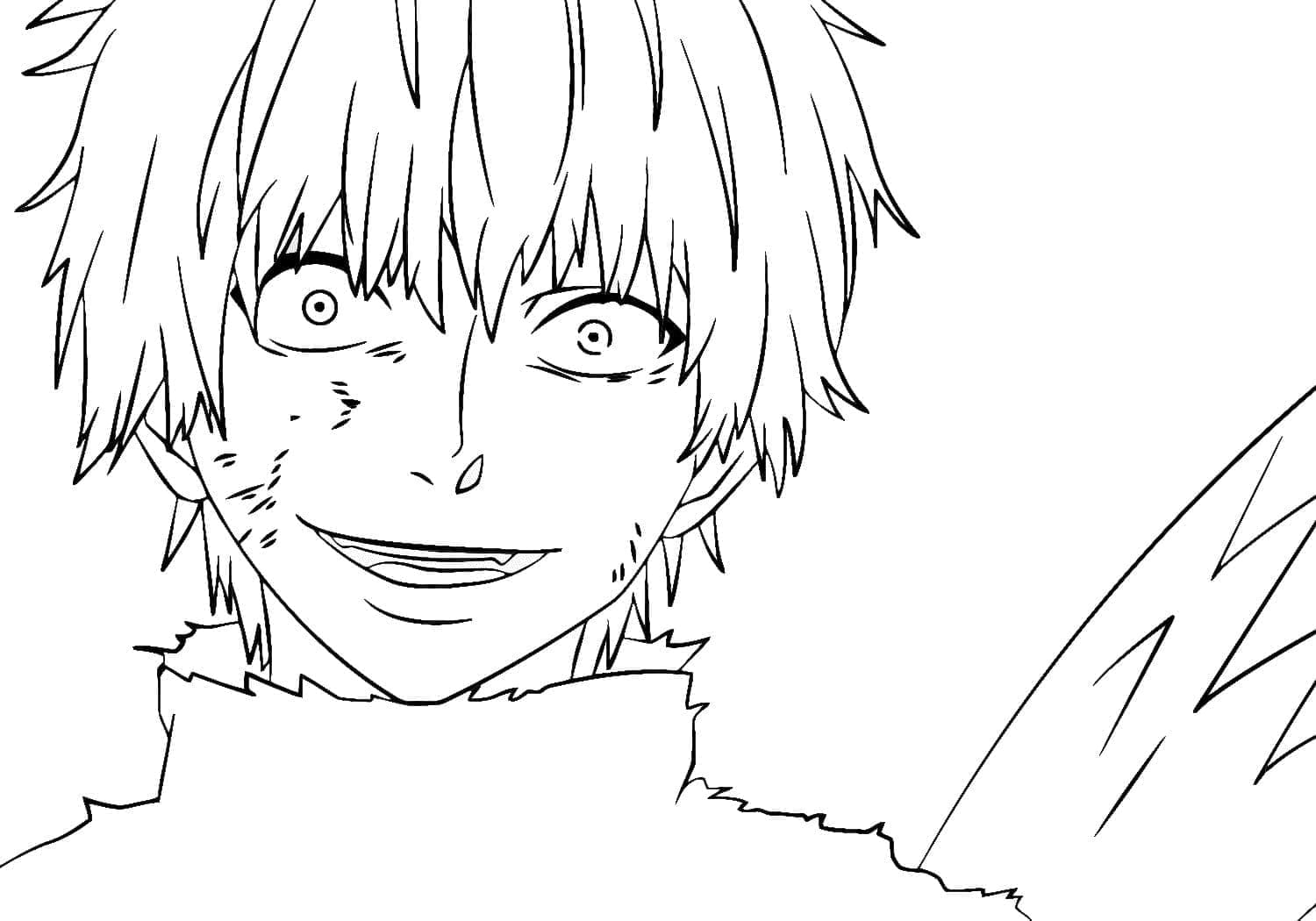 Smiling Kaneki