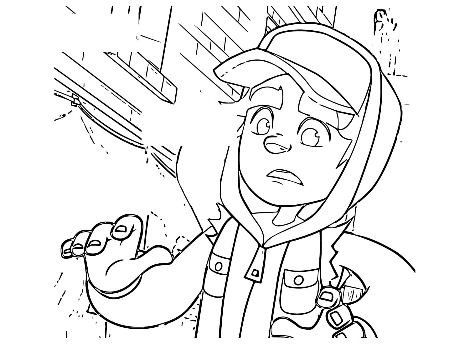 Subway Surfers For Children coloring page