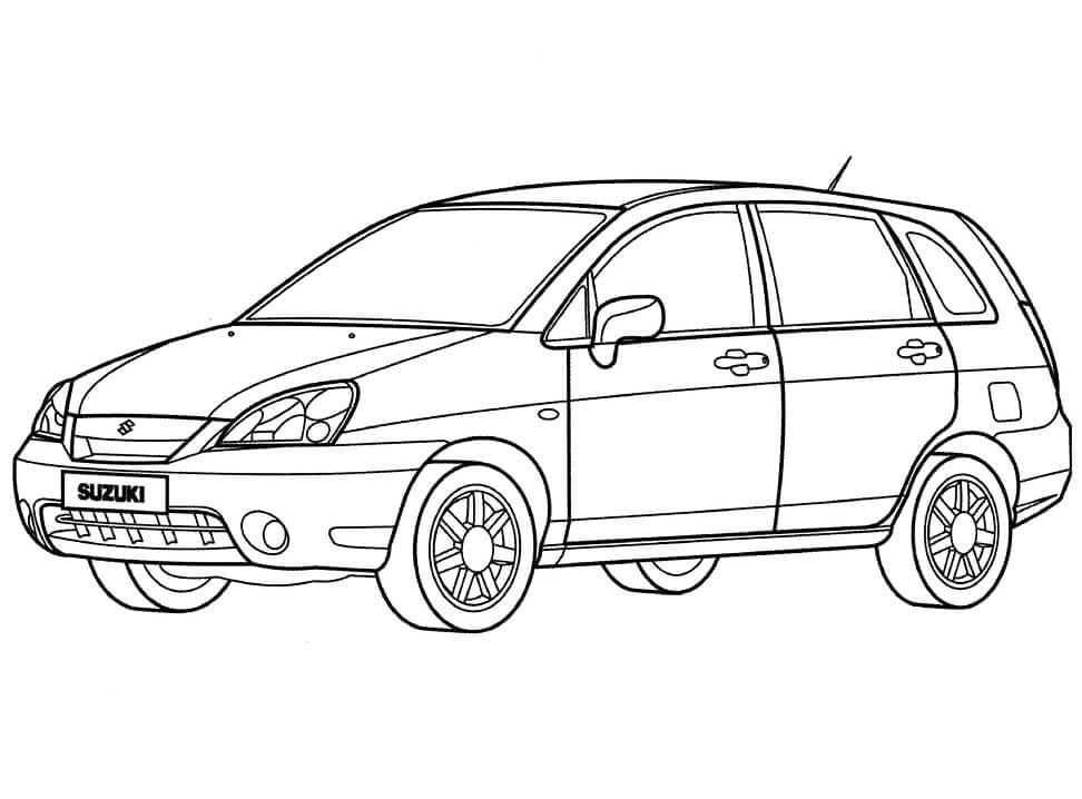 Suzuki Matina coloring page