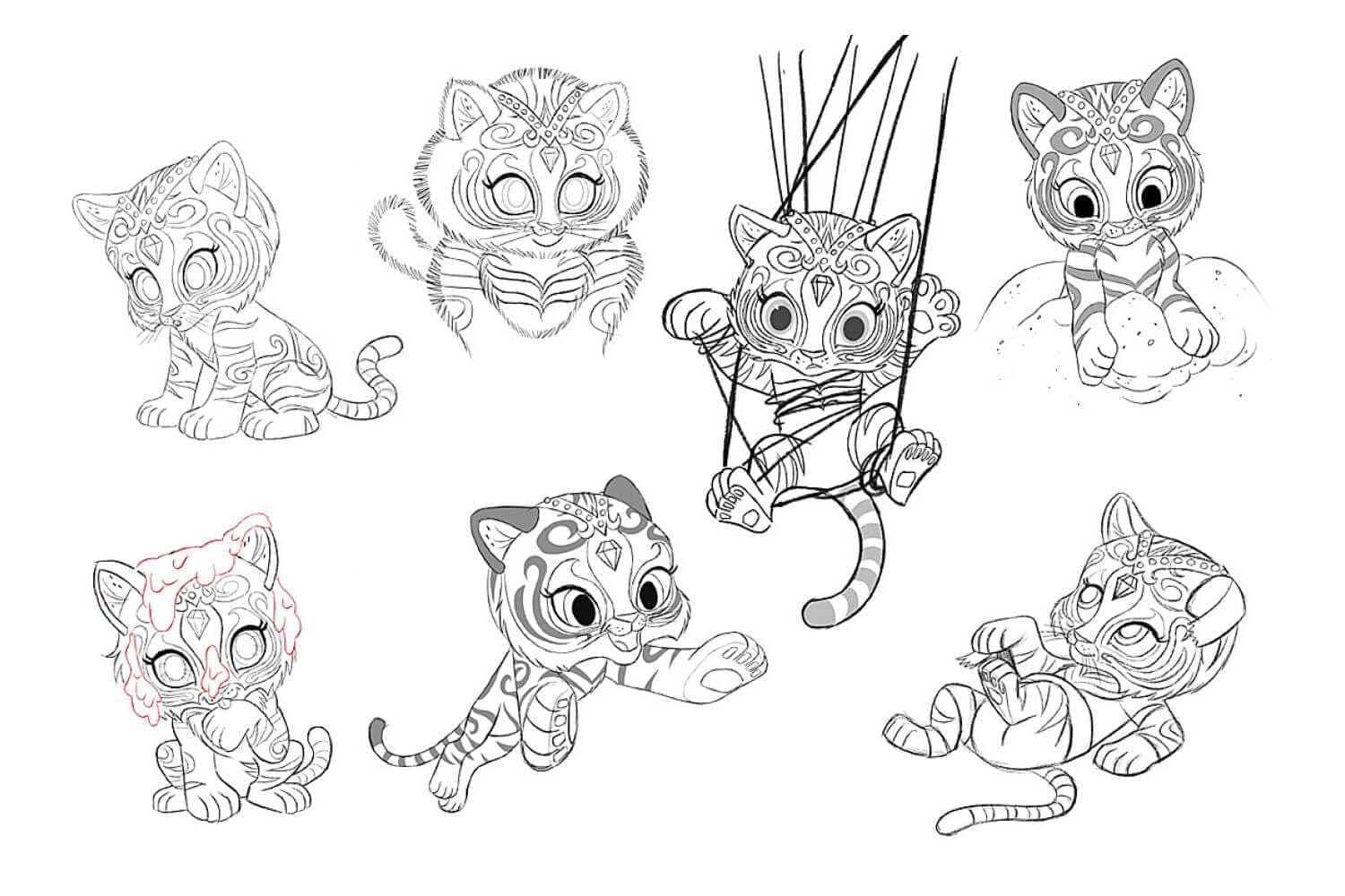 Tiger from Shimmer and Shine