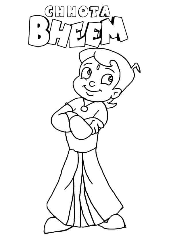 Brave Child Warrior coloring page