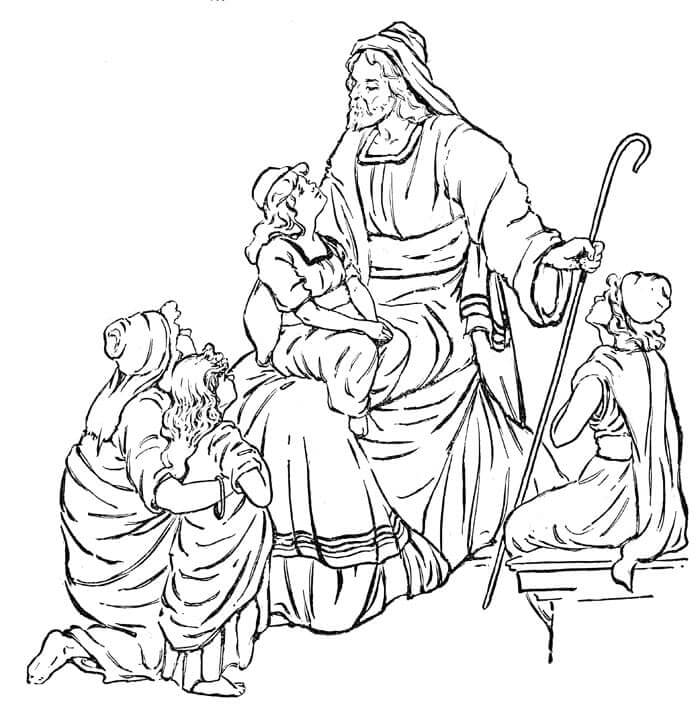 Collection of Bible coloring page - Download, Print or Color Online for ...