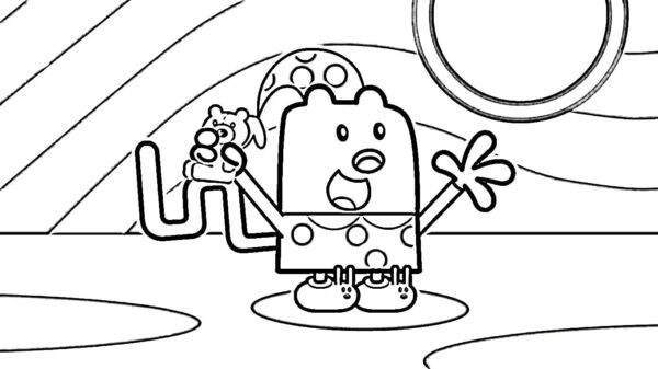 Favorite Toy coloring page