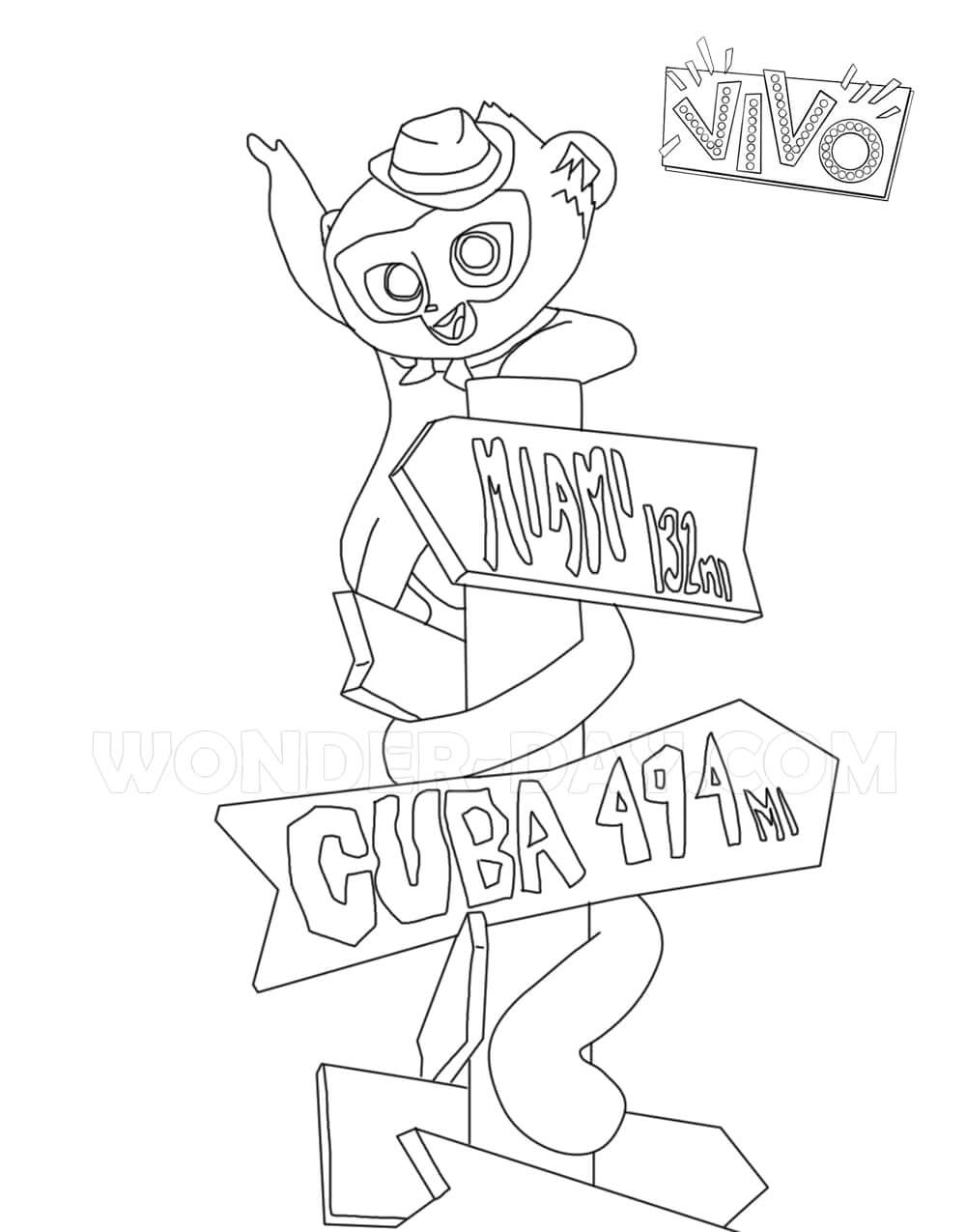 Fun Vivo coloring page