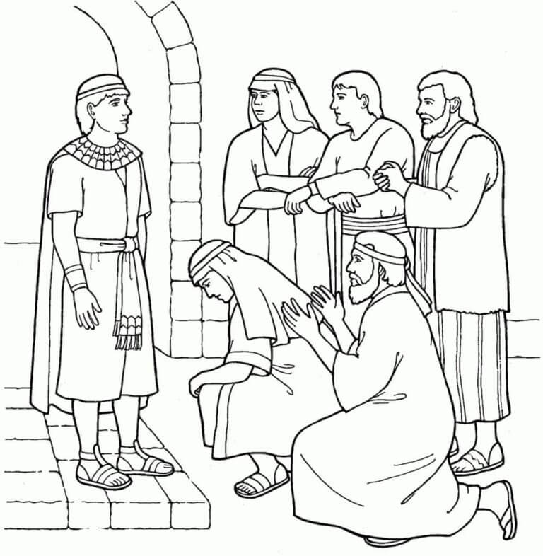 Joseph And His Brothers coloring page - Download, Print or Color Online ...