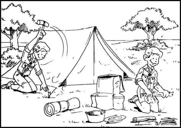 Mãos Hábeis Desses Viajantes coloring page