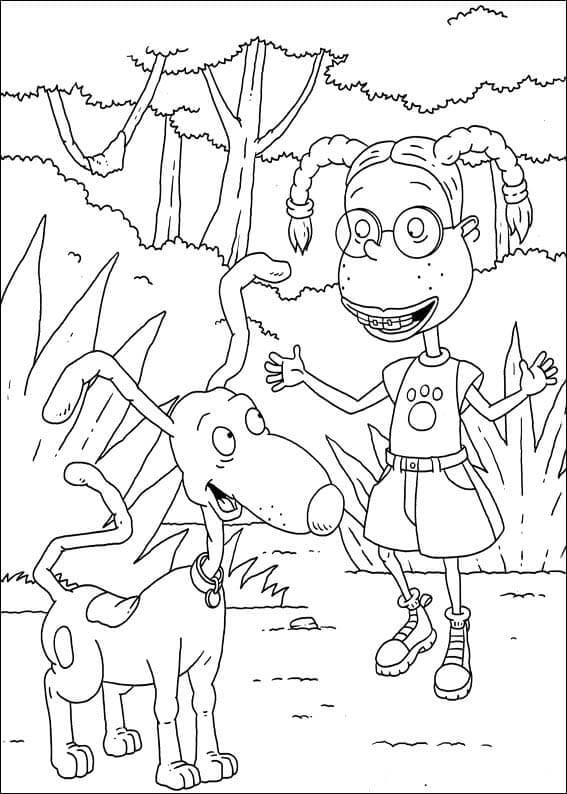 the wild thornberrys coloring pages