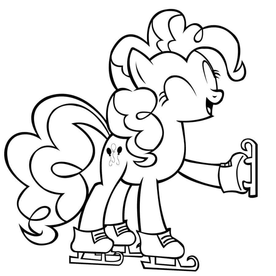 Pinkie Pie Ice Skating