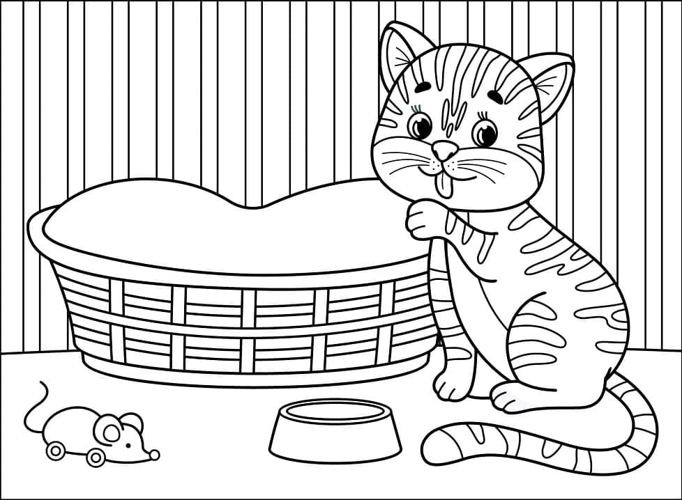 Desenhos para colorir de Gatos para baixar - Gatos - Coloring Pages for  Adults