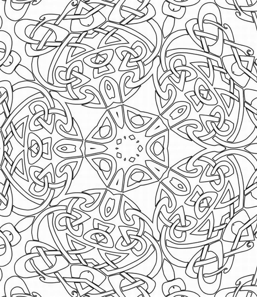 Abstract Free Printable Coloring Page Download Print Or Color Online